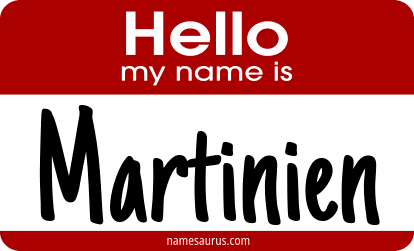 Hello my name is Martinien png download