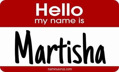 Hello my name is Martisha png download