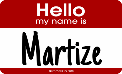 Hello my name is Martize png download