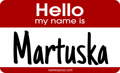 Hello my name is Martuska png download