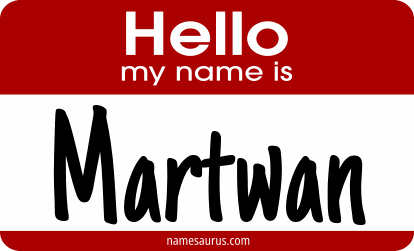 Hello my name is Martwan png download
