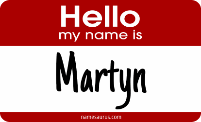 Hello my name is Martyn png download