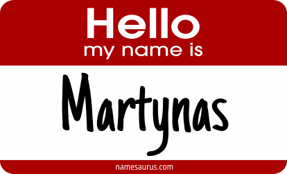 Hello my name is Martynas png download