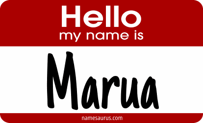 Hello my name is Marua png download