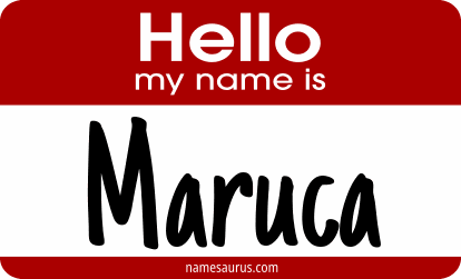 Hello my name is Maruca png download