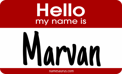 Hello my name is Marvan png download
