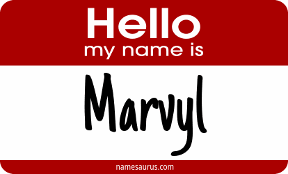 Hello my name is Marvyl png download