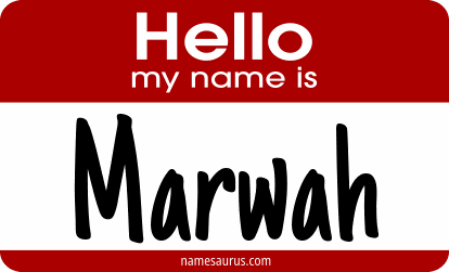Hello my name is Marwah png download