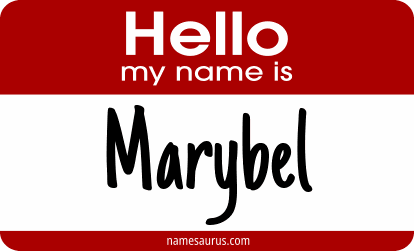 Hello my name is Marybel png download