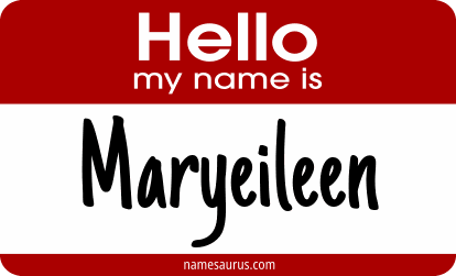 Hello my name is Maryeileen png download