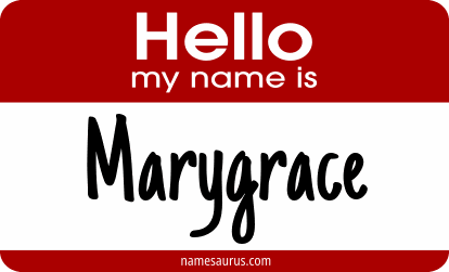 Hello my name is Marygrace png download