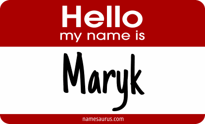 Hello my name is Maryk png download