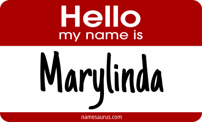 Hello my name is Marylinda png download