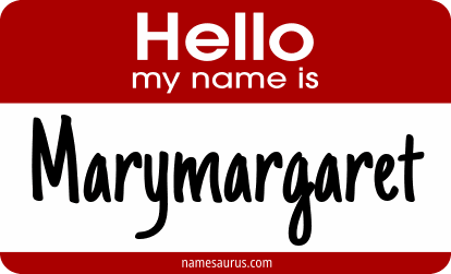 Hello my name is Marymargaret png download