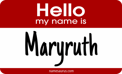 Hello my name is Maryruth png download