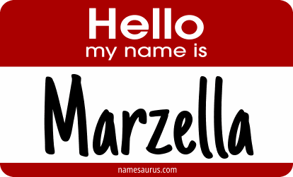 Hello my name is Marzella png download