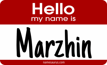Hello my name is Marzhin png download