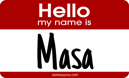 Hello my name is Masa png download