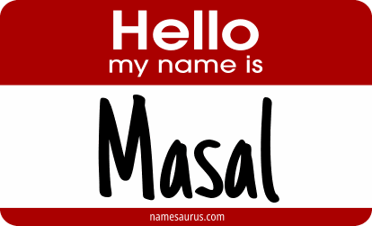 Hello my name is Masal png download