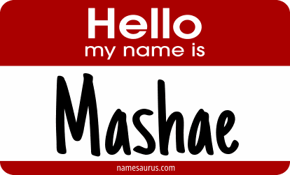 Hello my name is Mashae png download