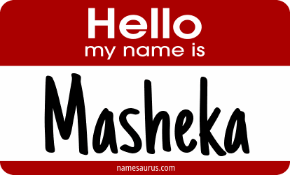 Hello my name is Masheka png download