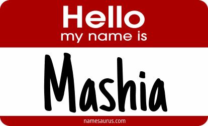 Hello my name is Mashia png download