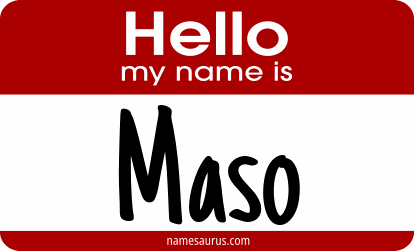 Hello my name is Maso png download