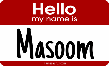 Hello my name is Masoom png download