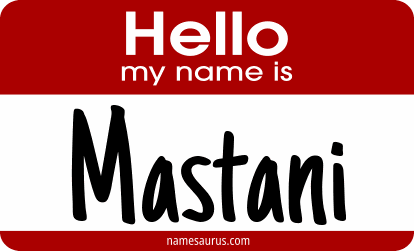 Hello my name is Mastani png download