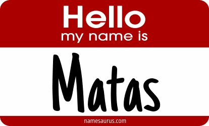 Hello my name is Matas png download