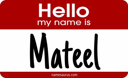 Hello my name is Mateel png download
