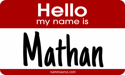 Hello my name is Mathan png download