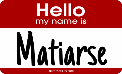 Hello my name is Matiarse png download
