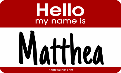Hello my name is Matthea png download