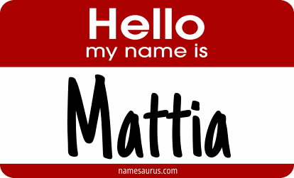 Hello my name is Mattia png download