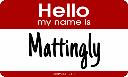 Hello my name is Mattingly png download