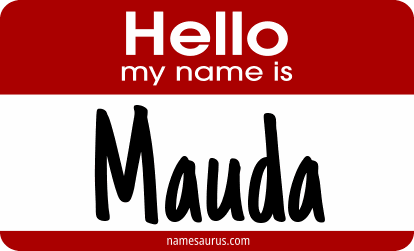 Hello my name is Mauda png download