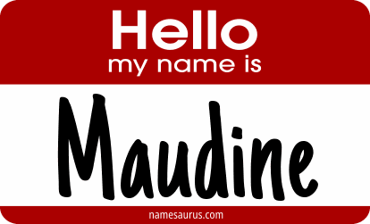 Hello my name is Maudine png download