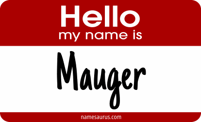 Hello my name is Mauger png download
