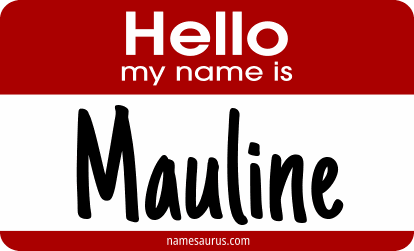 Hello my name is Mauline png download