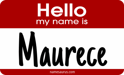 Hello my name is Maurece png download