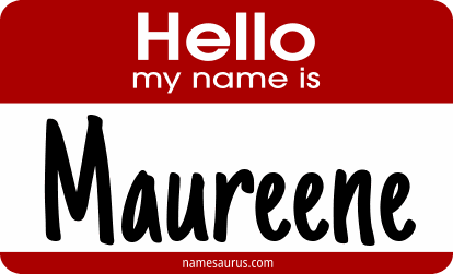 Hello my name is Maureene png download