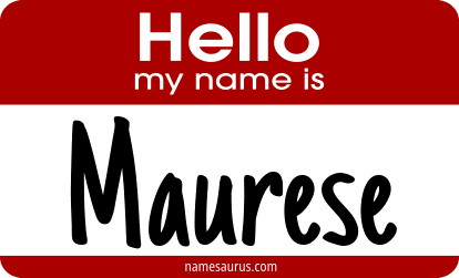 Hello my name is Maurese png download