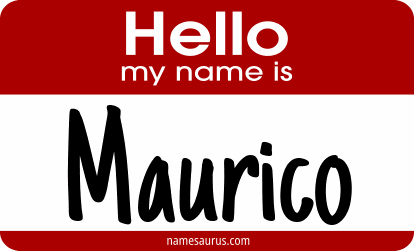 Hello my name is Maurico png download