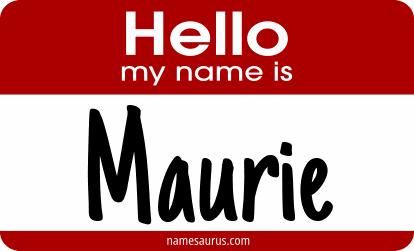 Hello my name is Maurie png download
