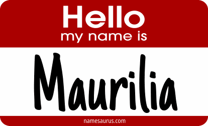 Hello my name is Maurilia png download