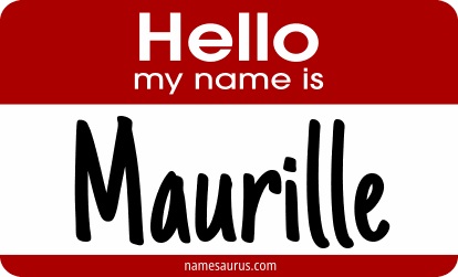 Hello my name is Maurille png download
