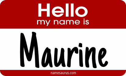 Hello my name is Maurine png download