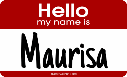 Hello my name is Maurisa png download