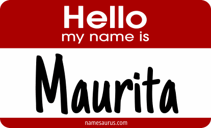 Hello my name is Maurita png download